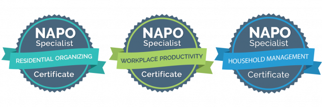 NAPO Certifications Architecturally Organized